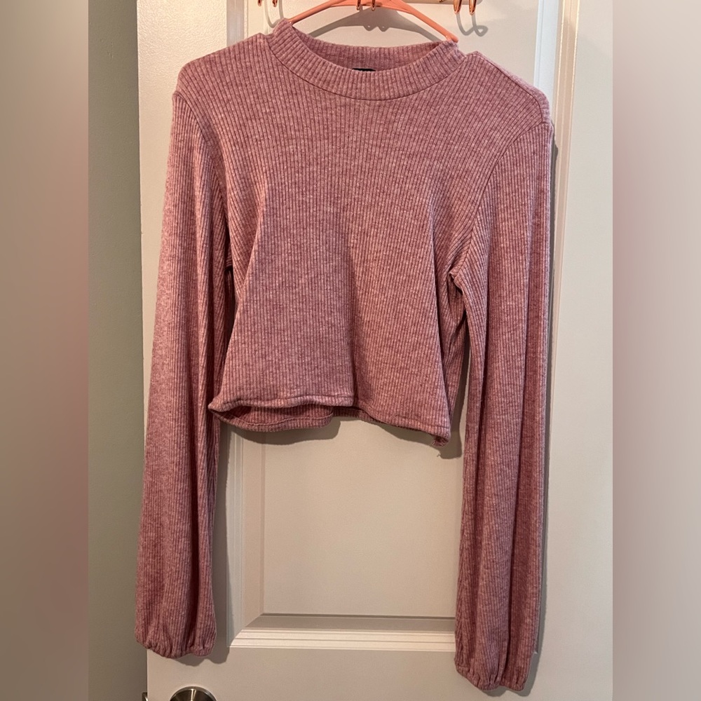 Long Sleeve Cropped shirt